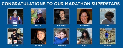 I'm an LA Marathon Superstar!!!
