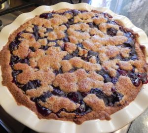 gluten free cherry pie yvonne condes mom blogger los angeles