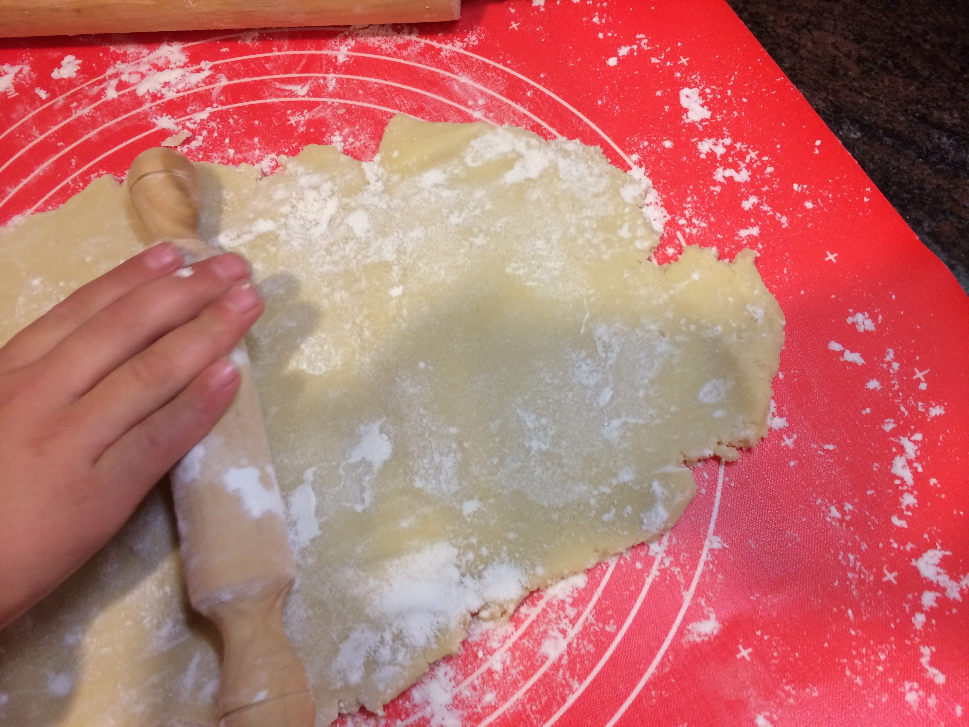 Rolling gluten-free dough