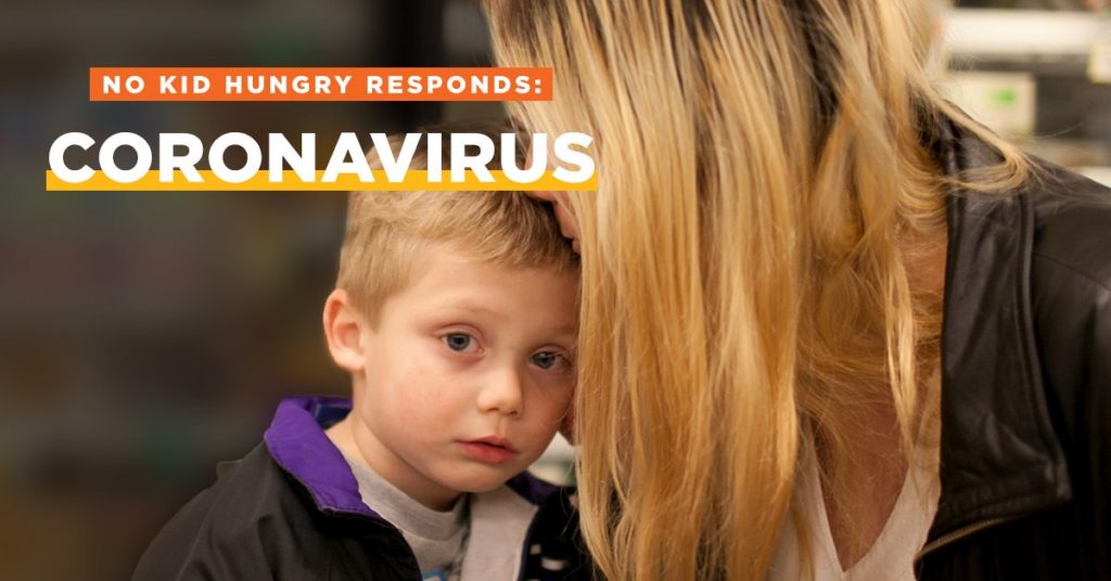 No Kid Hungry is helping kids during the cononavirus pandemic.